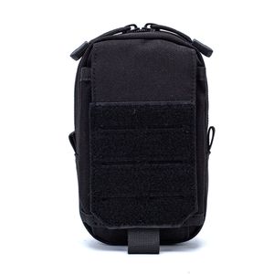 Molle Accessory Tool Bag Outdoor Cycling Mountaineering Hiking Waist Bag Mobile Phone Sundry Tactical Storage Bag.