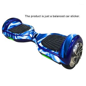 Skateboarding 2021 decalque de pele de vinil protetora para 6.5in auto balanceamento scooter scooter hoverboard adesivo 2 rodas carro elétrico filme1