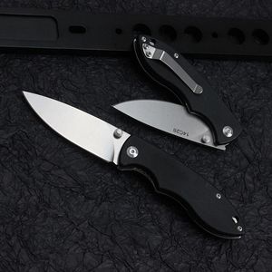 60HRC wysoka twardość Mini Składany Nóż G10 Shank Łożysko Outdoor Camping EDC Nóż GT-GF111