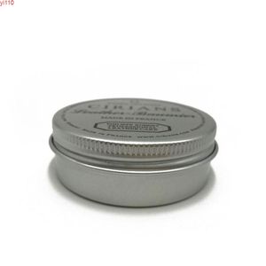 Wholesale makeup sample boxes resale online - Cosmetic Cream Sample Jar Makeup Accessory Screw Thread Lid ml Metal Aluminum Round Tin Cans Box Travel Container lotgoods