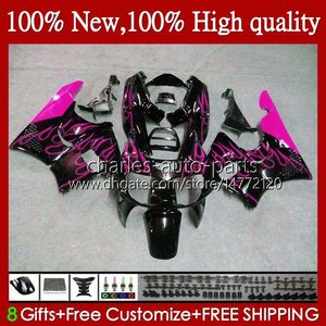 Body Rose Flames för Honda CBR900 CBR893 CBR 900 893 RR 94 95 1996 1997 95HC.121 CBR 893RR 900RR CBR900RR CBR893RR 1994 1995 96 97 FAIRING