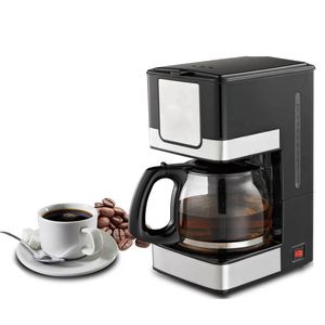 BEIJAMEI Home 1.5L Large Capacity Coffee Maker Machine Fully Automatic American Style Drip Coffee Making Office