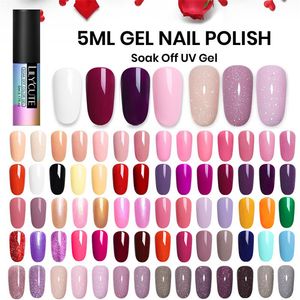 Wholesale uv nail polish orange for sale - Group buy LILYCUTE ml Gel Nail Polish Orange Yellow Color Soak Off UV Gel Varnish Long Lasting Led Bright Summer Nail Art Color