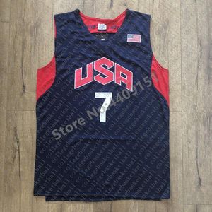 2019 Yeni Russell Westbrook Dream Team Basketball Forması Dikişli S-2XL