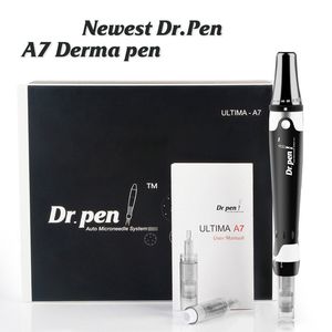 Dr. Pen Derma Pen A7 Sistema automatico di microaghi Lunghezze dell'ago regolabili 0,5 mm-2,5 mm Derma elettrico Dr. Pen Timbro Micro ago automatico