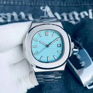 2021 Nya bokstavliga 40mm herrarnas automatiska mekaniska klocka Fashion Casual Wristwatch