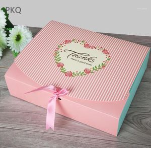 Gift Wrap 20pcs Thanks Box Packaging Large Paper For Jewelry Wedding Party Christmas Wrapping Boxes Big Favor1