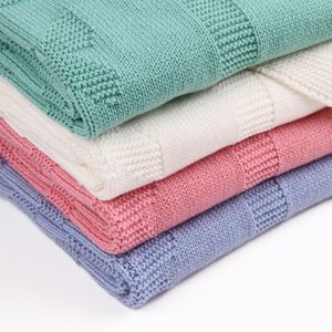 Summer Infant Baby Blanket For Newborn Soft Toddler Kid Swaddling Wrap Bedding Blankets Knitted Children Stroller Linens 95*75cm1