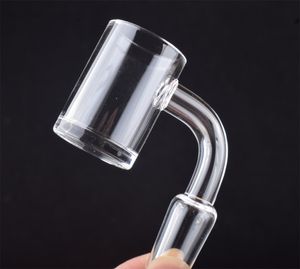 Quartz Banger 네일 4mm 하단 XL 25mm OD 여성 남성 10mm 14mm 18mm 45 ° 흡연 파이프 물 봉에 대 한 썩없는 손톱