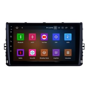 9-calowy Android 10 Video Video Nawigacja GPS na 2018-VW Volkswagen Universal Support 3G / 4G WiFi Radio Bluetooth USB