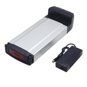 EU US Tax inkluderade bakre rackbatterier 24V 36V 15AH 16AH 17AH 20AH 25AH 30AH 500W EBIKE Batteripaket med laddare