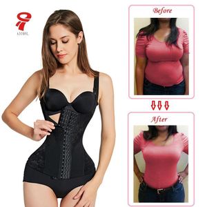 Corset Underbuble Cintura Trainer Sexy Bustier Corset Top Plus Size Mulheres Corselet Emagrecimento Bonita Shaper Shaper Cintura Cincher LJ200814