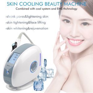 Cryotherapy machine with frozen RF handle body slimming face lifting skin rejuvenation equipment home salon use