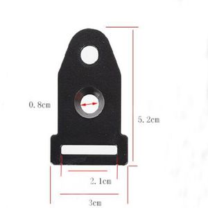 1pc Black Plastic Ground Tent Clip Tensioners Awning Swing Tent Feet Clamp Lock Carabiner Camping Outdoor Tool Tent Acc qyltsx