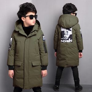 2020 boys clothes winter jacket children clothing warm down cotton jacket Hooded coat waterproof thicken outerwear kids parka LJ200831