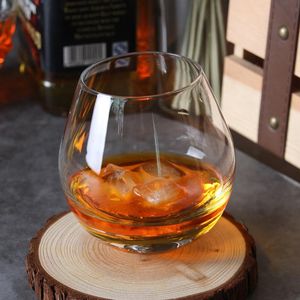Kieliszki do wina kształt whisky bębny szklane brandy snifters chateau chateau whisky koniak filiżanka bar kuli piłka role poly