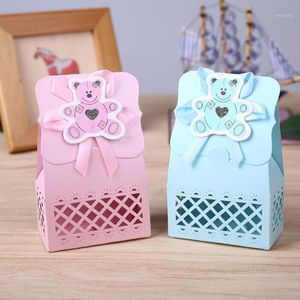 Gift Wrap 12pcs Bear Candy Box Laser Baby Hollow Birthday Sculpture Sculpture1