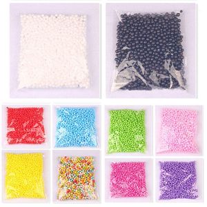 クリスマスデコレーショントイポリスチレンミニビーズボールホームデコー装飾お祝いパーティー用品Diy Assorted Colors 2000 PCS ORNAMENTS1