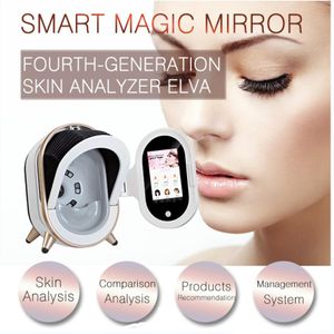 Magic Spegel 3D Digital Facial Analysis Machine Hud Detektor Åtta Spectrum Protabble Skin Analyzer AI Intelligent Image Instrument Salon