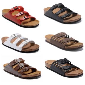 Lady Original Style High Quality Flat Sheepskin Slippers Genuine Leather Sandals Hot Women New Fashion Flat Home Beachmen Shoes Flip Flop