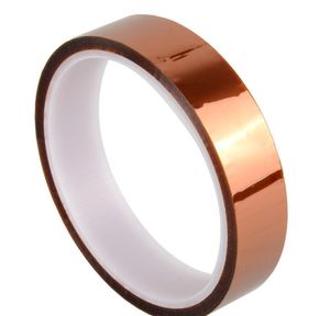 Dirençli Yüksek Isı Kapton Poliimid OST Yapışkan Bant 25mm 50mm 10mm 20mm 30mm Sıcaklık JLLVQ FFSHOP2001