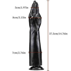 NXY Anal Plug Bestco 18 + Dildo 375mm Anal Super Lange Enorme Erotische Volwassen G-Spot Prostaat Massage Vagina Stimulator Sexleksaker Voor Vrouwen1215