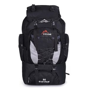 Wholesale backpack trekking resale online - Outdoor Bags Waterproof Climbing Rucksack L Sports Travel Backpack Camping Hiking Women Trekking Bag For Men75L Large Capacity