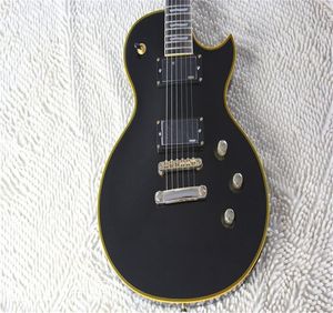 Nowy Przyjazd Najlepsza Jakość Custom Shop Standard Vintage Matte Black Electric Guitar EMG Pickups Gold Hardware