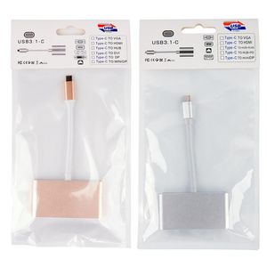 4 i 1 navadapter USBC-typ-C-nav USB 3.1 till 4-port USB3.0 USB2.0 Typ-C-adapter 5G för MacBook och annan digital