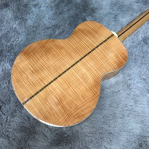 Spruce solid wood profile J200 mold 43 inch acoustic guitar on Sale