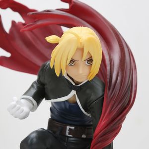 Anime Fullmetal Alchemist Edward Elric Roy Mustang Action Staty Figur Collection Model Toys 16-22cm