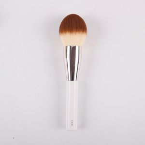 Lamer Velvety Big Powder Brush Grossista Setole sintetiche Viso Ciprie sciolte Finitura Pennelli per trucco Facciale Copertura completa Spazzare Cosmetici Strumenti per pennelli di bellezza