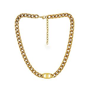 Stainless Steel k Gold Plated Cd Letter Necklace Clavicle Chain Color Preserving Bracelet Set Girls