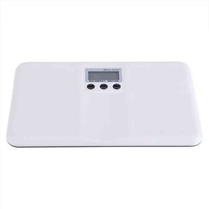 LCD Digital Electronic On/Tare Function Low Battery/Lock Alarm Baby Pet Body LED Digital Weighting Scale H1229