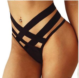 Women's Panties Meihuida 2021 Plus Size Hollow Briefs Women Sexy High Waist Knickers G-string Thongs Lingerie BriefsErotic Sex Underwear1