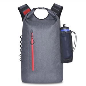 Outdoor Waterproof Portable Rafting Diving Dry Bag Sack Cycling Backpack for River Trekking Mountain Bike Riding Rucksack Q0705