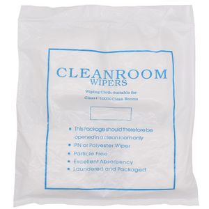 9x9cm LCD Screen Soft 4"X4" Cleanroom wiper cleaning Non Dust Cloth Dust Free for Class Clean Rooms 400pcs/bag Wholesale