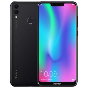 Original Huawei Honor Enjoy 8C 4G LTE Cell Phone 4GB RAM 32GB 64GB ROM Snapdragon 632 Android 6.26" Full Screen 13.0MP AI Fingerprint ID Face 4000mAh Smart Mobile Phone