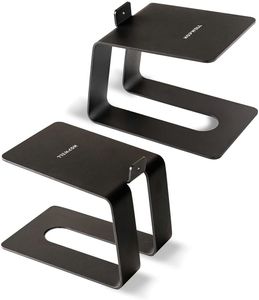 Skrivbordshögtalare, Par, Professionell Studio Monitor Stand för bokhylla Högtalare, Premium Desk surround Sound Speaker Riser