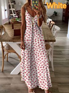 Bel Etek Elbise Etek Büyük Boyut S-5XL de Askılı olan Seksi Yeni Bayan Midi Plaj Bir elbise
