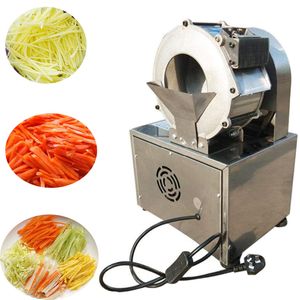 2021 factory direct salesMulti-function Automatic Cutting Machine Commercial Electric Potato Carrot Ginger Slicer shred Vegetable Cutter220v