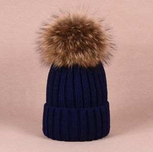 New Caps beanie gift Beanie cap Wholesale bonnet gift Winter Knitted Hats Hip Hop Men Gorro Bonnet Women Beanies Fur Pompoms Warm Skull s