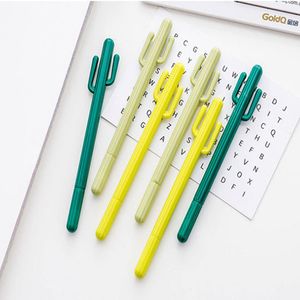 Cartoon Cute Gel Pen Student Prize Creative Small Fresh Desert Cactus Styling PenS South Korea Stationery YHM45-WLL