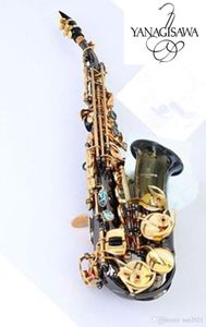 2021 NEW YANAGISAWA CURVED SOPRANO SAXOPHONE S BB Silvering Brass Högkvalitativa Sax Professionella munstycke Patchar Pads Reeds