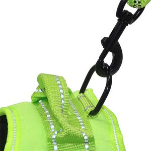 FML Pet No Pull Cat Harness com alças reflexivas Ajustável respirável serviço cães colete com alça fácil controle em treinamento LJ246d