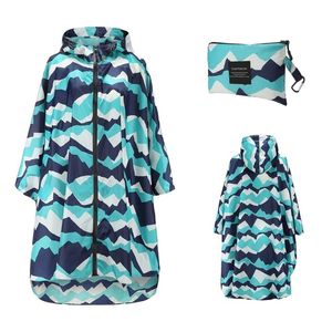 Big Size XXL Donne Traspirante impermeabile Leggero Cappotto di pioggia Poncho Ladies impermeabile a mantello impermeabile Adulti antivento A rainwear 220217