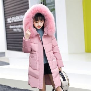 Teens Girls Padded Fur Jacket Winter Coat Children Kids Outerwear Teenager Warm Parkas Parks for Girls 4 5 6 8 9 10 12 Years LJ201017