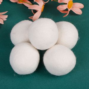 wool dryer balls natural fabric virgin reusable softener laundry 5cm Dry Clothes In Laundry Quicker with fast shipping