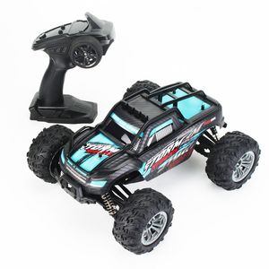 RC 자동차 KY1899A 1:16 스케일 2.4GHz 4WD 고속 빠른 원격 제어 레이싱 자동차 USB 아이들을위한 오프로드 차량 충전