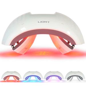 Macchina per la rimozione dell'acne PDT a 4 colori Viso Terapia della luce a LED Ringiovanimento della pelle Stringere la rimozione dell'acne del viso Cura della pelle del viso antirughe